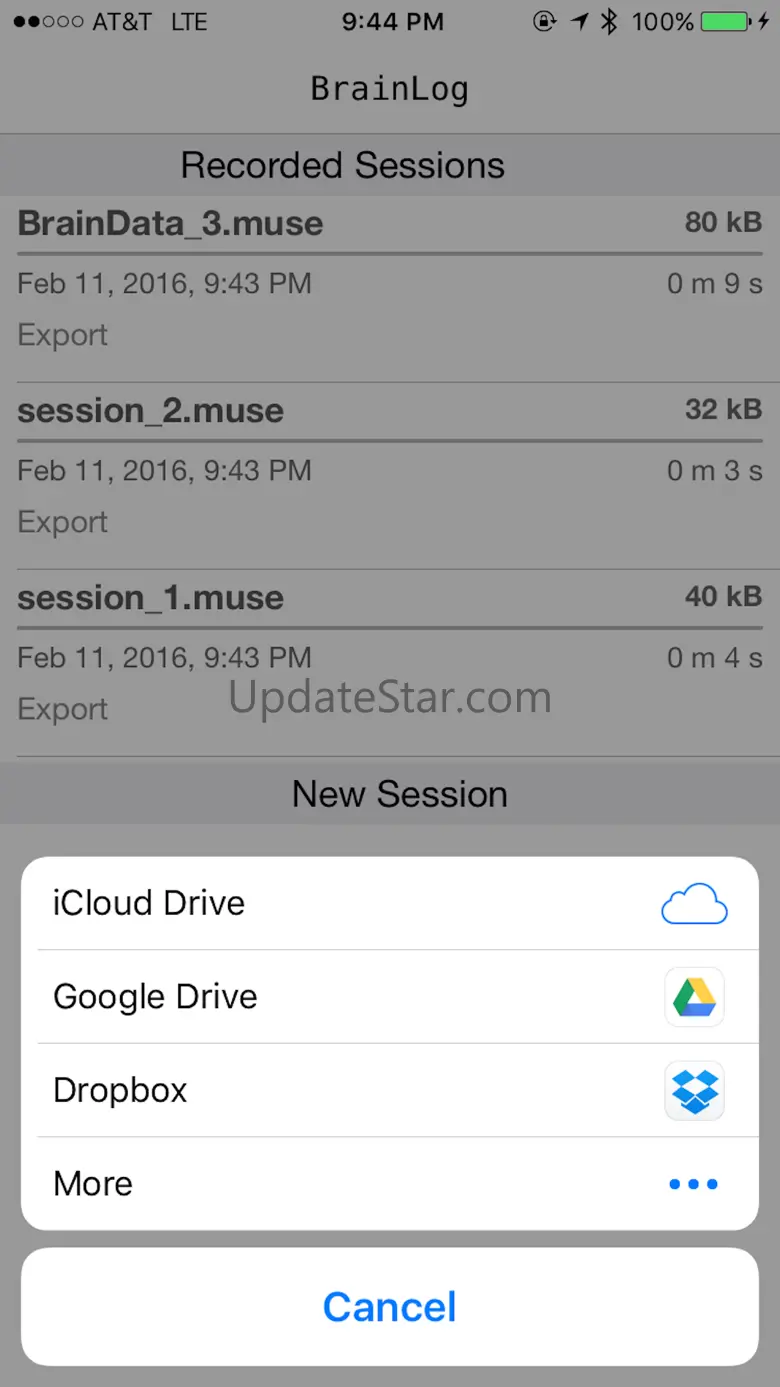 BrainLog: An EEG recorder 1.1.3