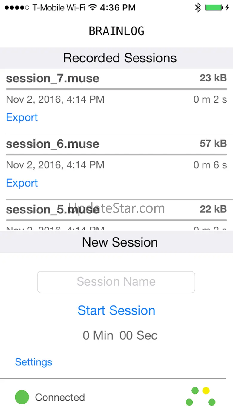 BrainLog: An EEG recorder 1.1.3