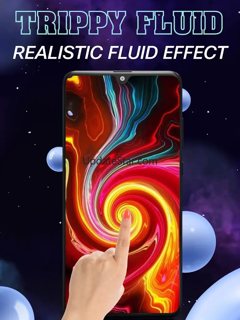 Magic Fluid-4D live Wallpapers