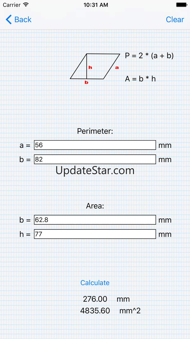 GeometryCalc 1.1