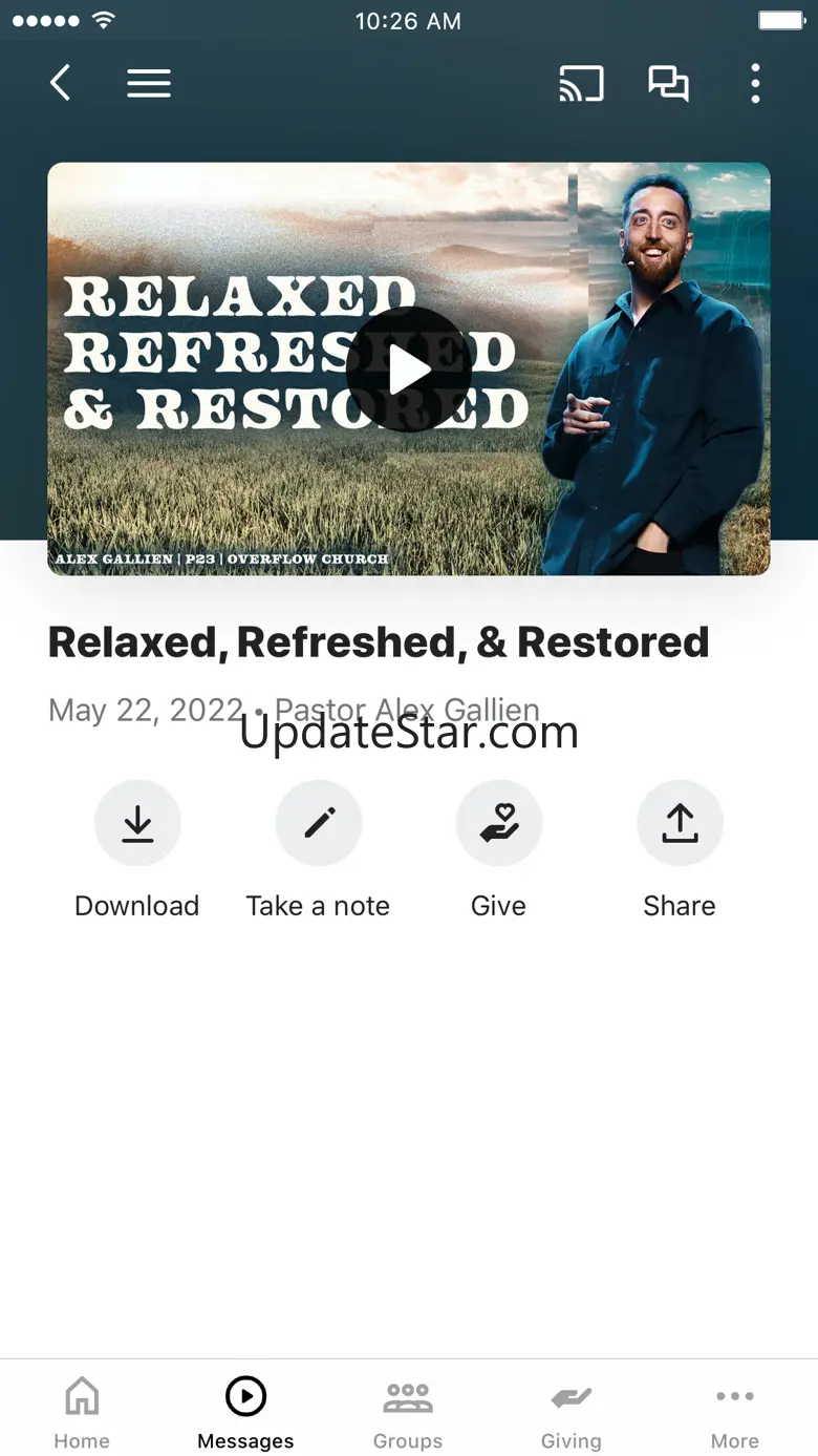 Overflow Church 6.3.1