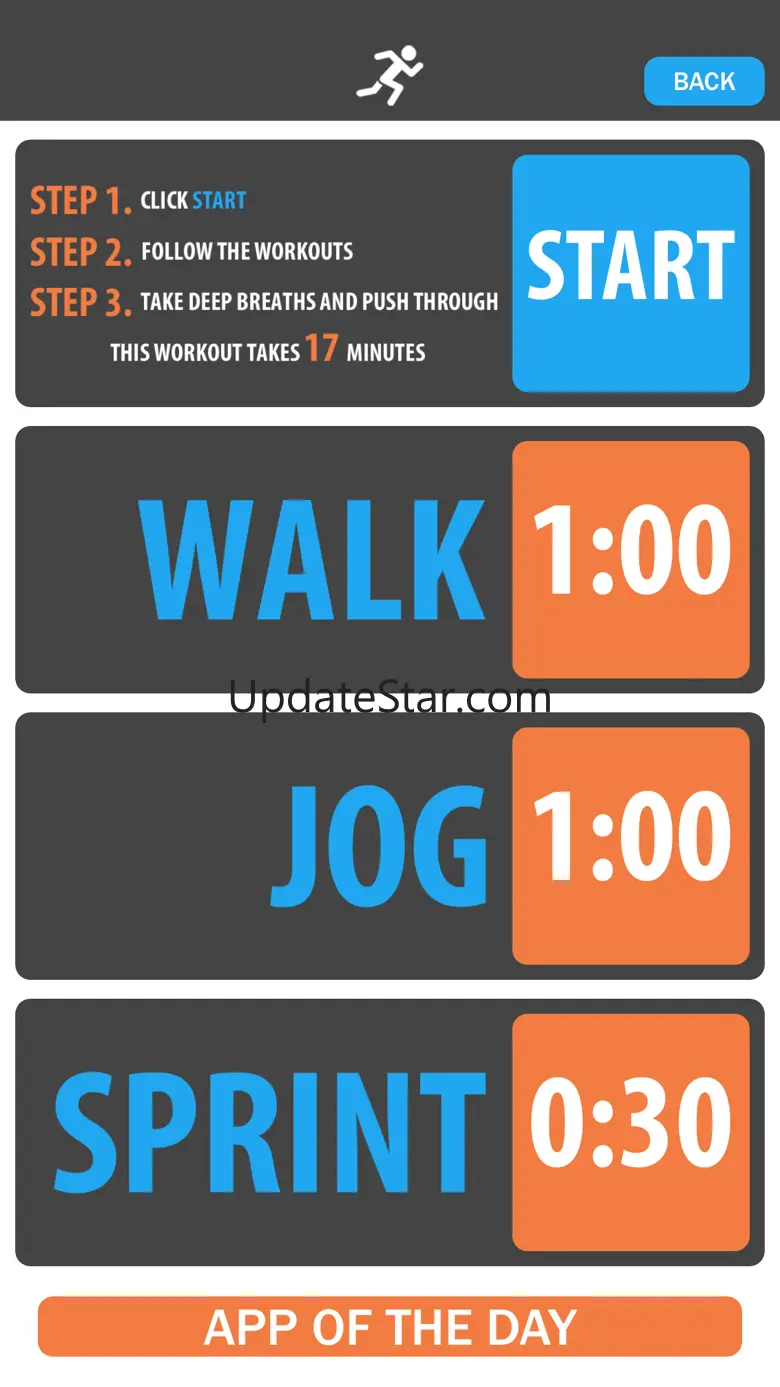 Walk, Jog, Sprint! - High Intensity Interval Training (HIIT) 1.0