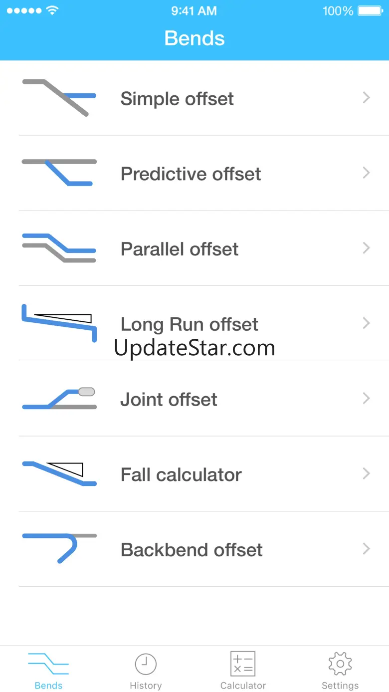 Hand Tuber Offset Calculator 1.01