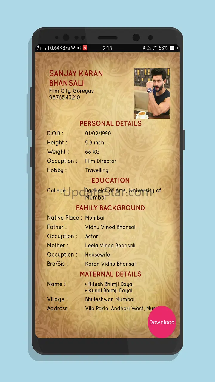 Biodata Maker 2.0