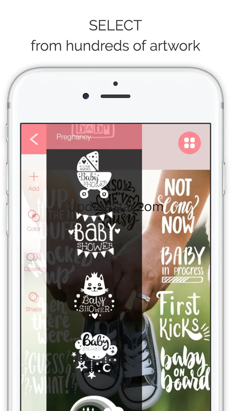 Swaddle - Baby Pics Pregnancy Stickers Moments App 1.1