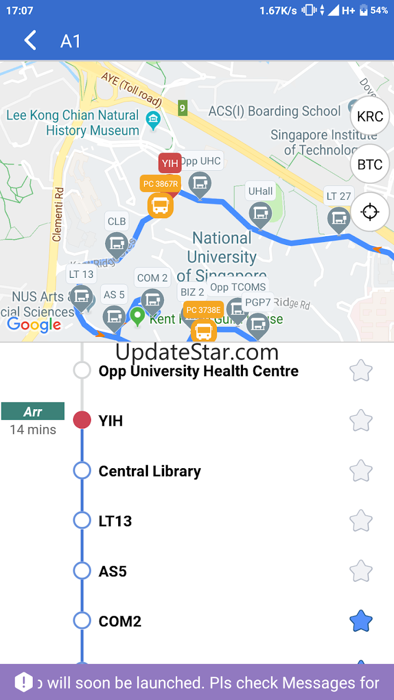 NUS NextBus 3.22