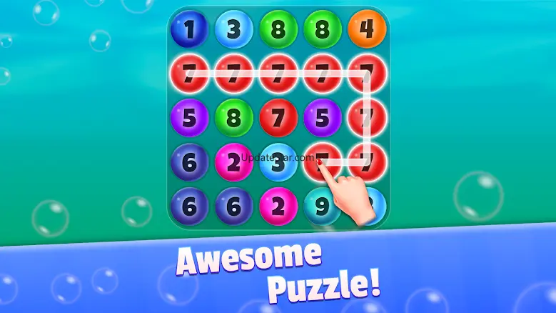 Pop It - Merge Number Bubbles 2.8