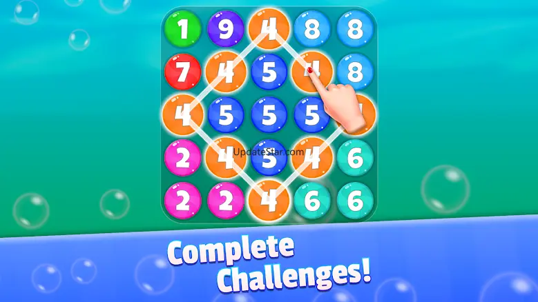 Pop It - Merge Number Bubbles 2.8
