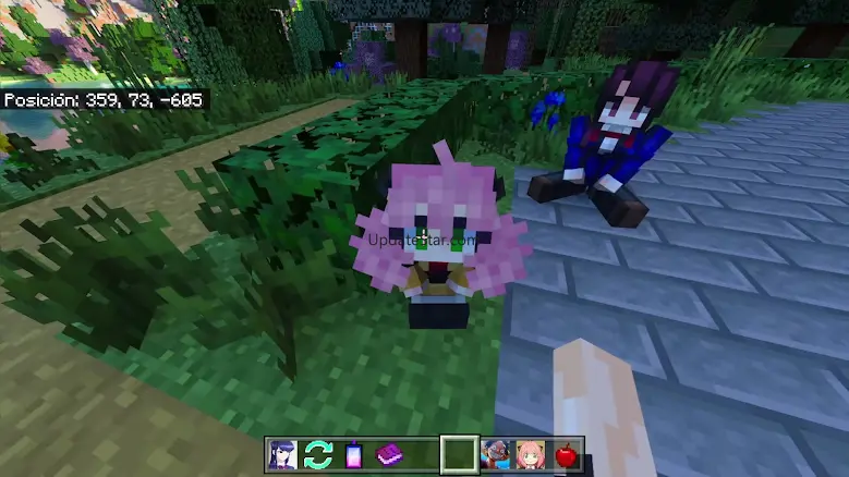 Girls Mod in Minecraft 2.2