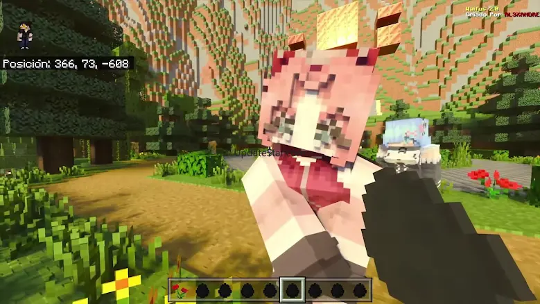 Girls Mod in Minecraft 2.2