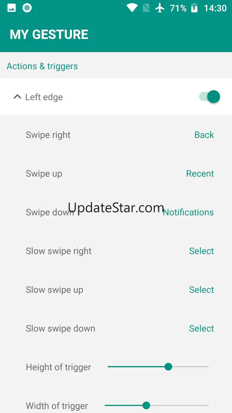 My Gesture Navigation gestures 6.341p