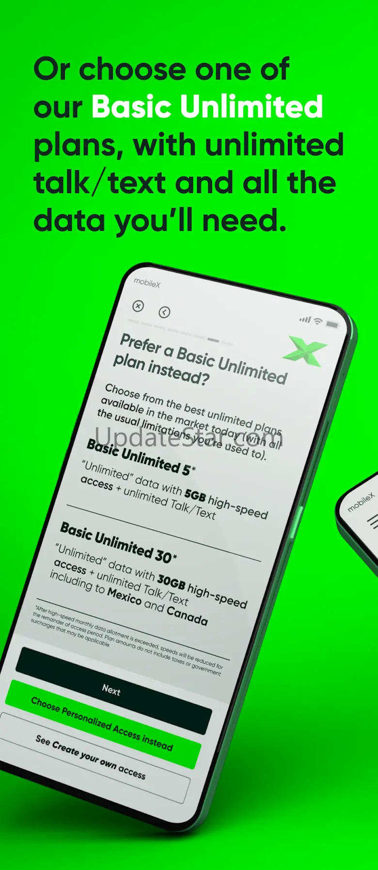 MobileX: Be you. 3.1.0