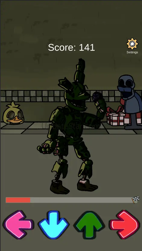 FNF Springtrap Mod Test 1