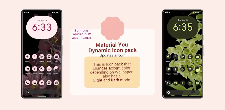 Material You Dynamic Icon pack 10.9.3