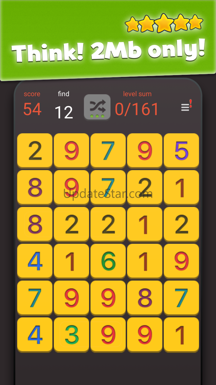 Sum X - simple math puzzle 2.29