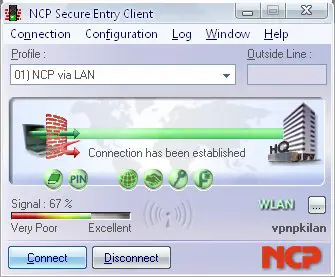 NCP Secure Entry Client for Win32/64 12.0