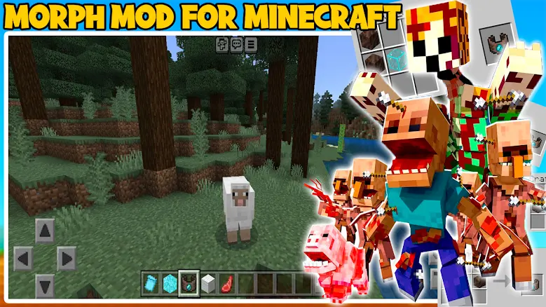 Morphing Mod for Minecraft 1.0.6