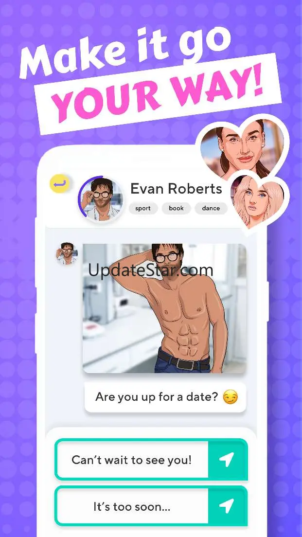 Love Chat: Love Story Chapters 2.5