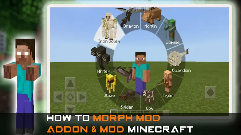 Morph Mod Addon for Minecraft 1.5