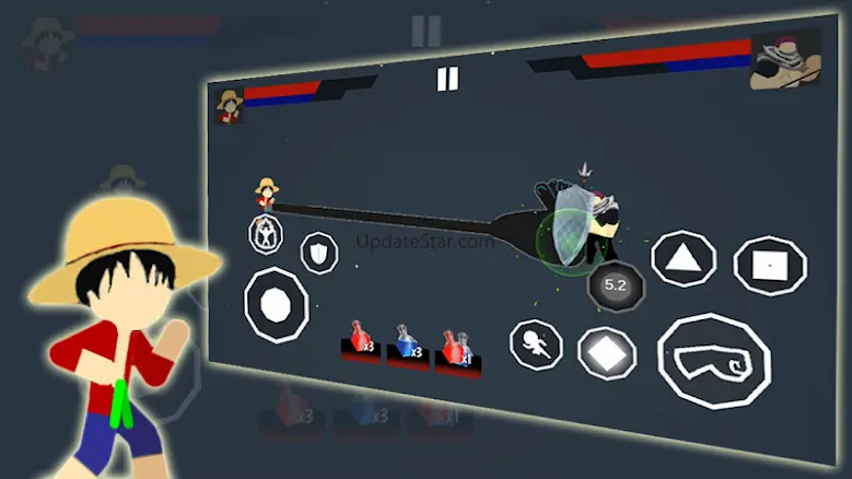 Superhero Warriors - Stickman