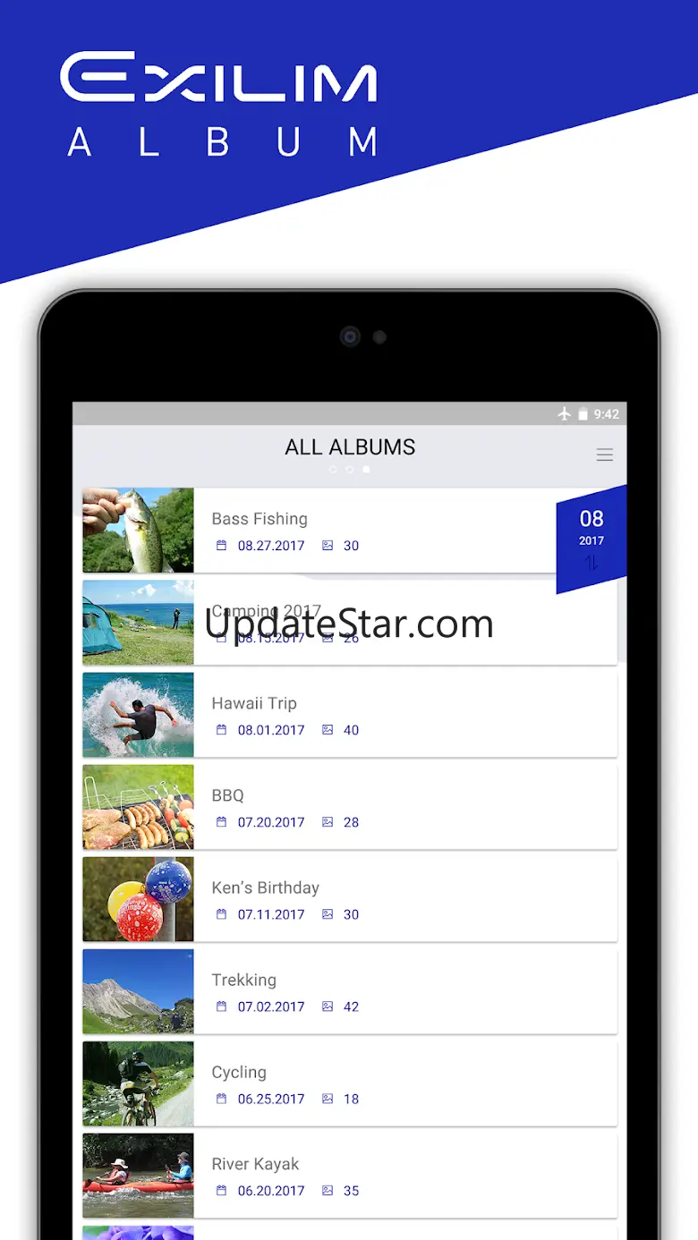 EXILIM ALBUM 2.0.0