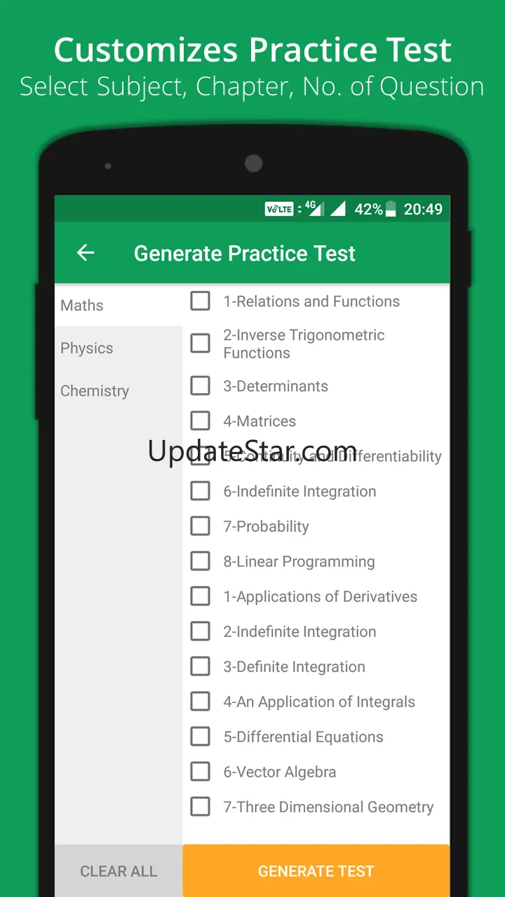 GUJCET MCQ 2024 Group-A 2.10