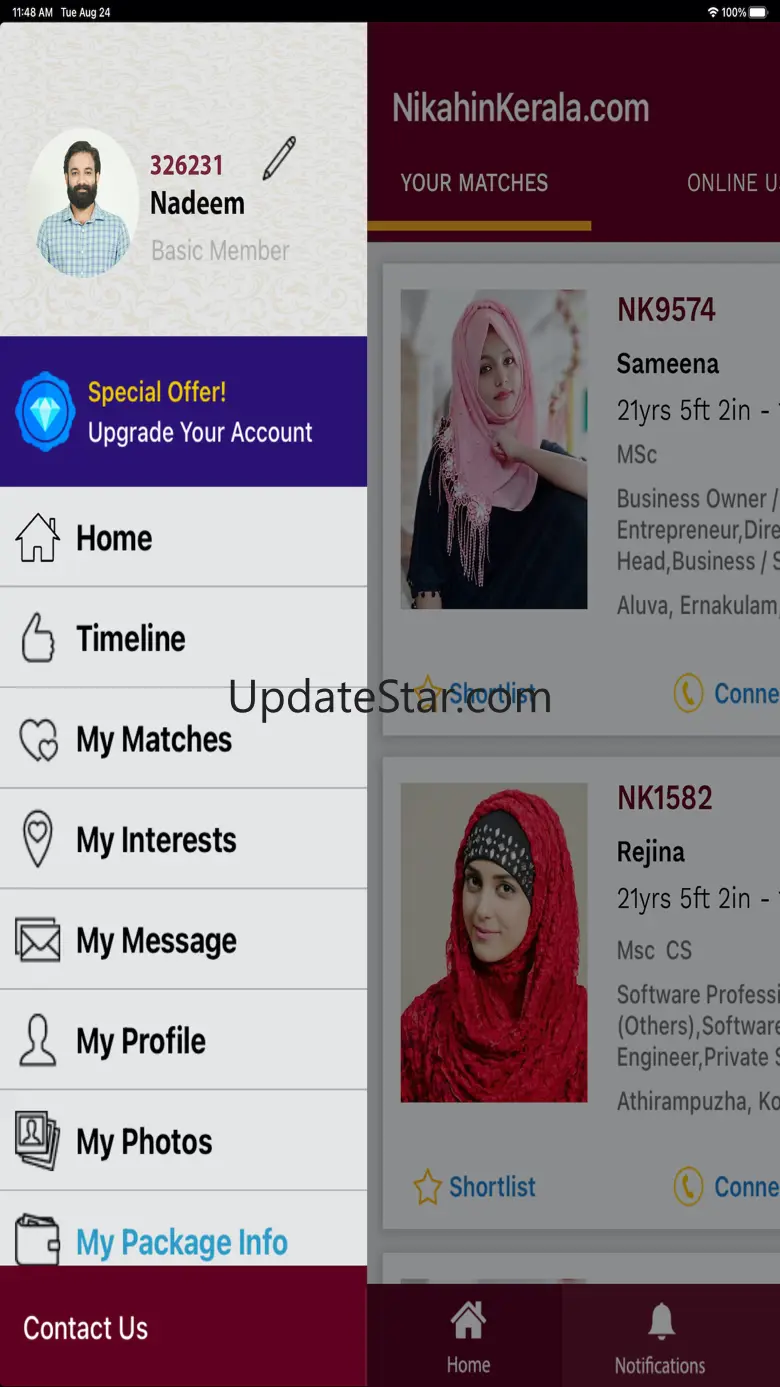 Nikah in Kerala  Matrimony 1.8.2