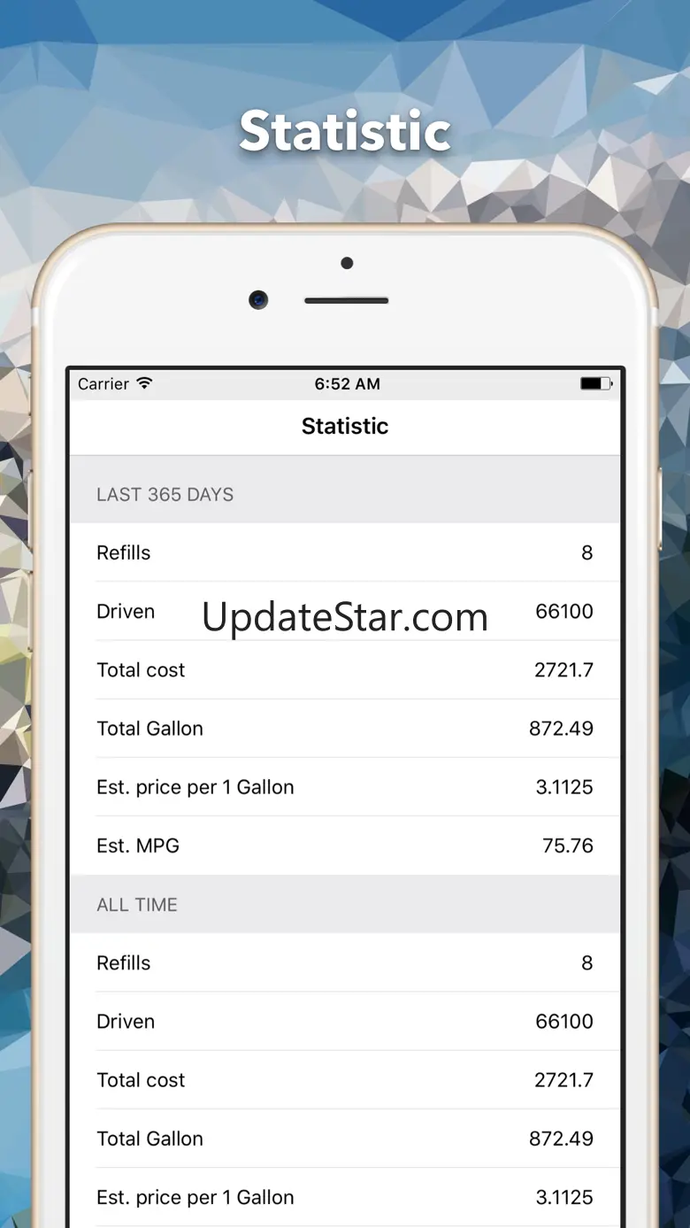 Simple Fuel Tracker - MPG Calculator, Mileage log 1.0.1