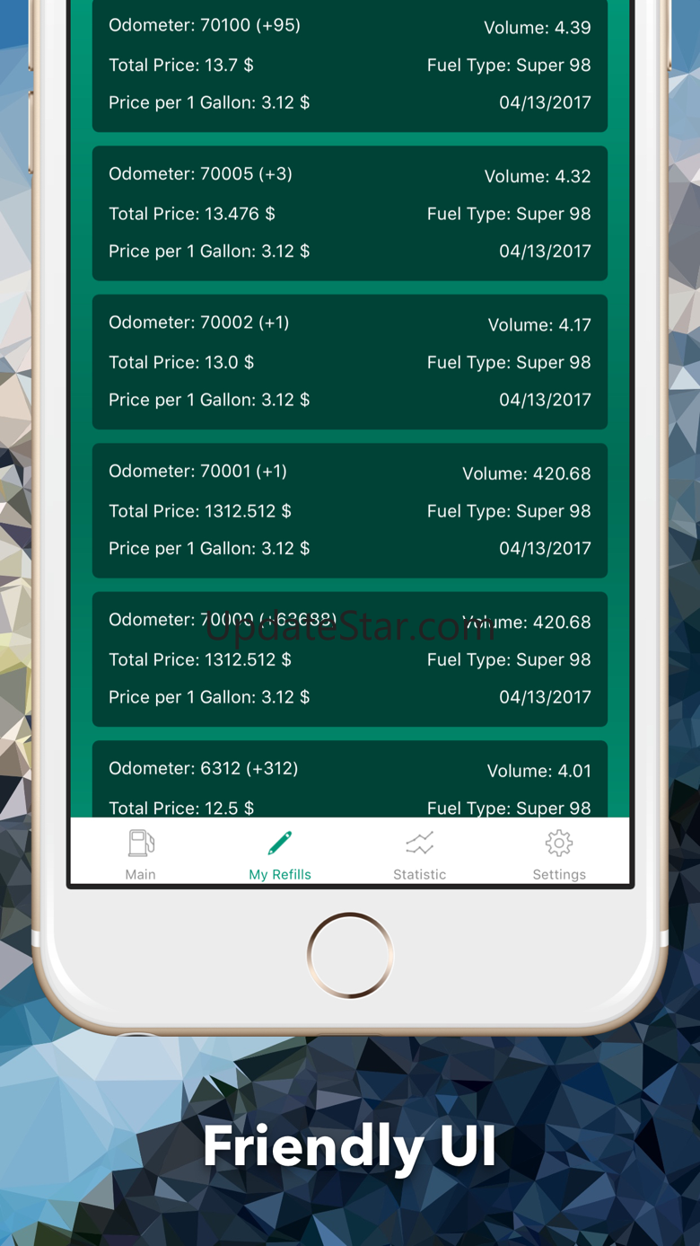 Simple Fuel Tracker - MPG Calculator, Mileage log 1.0.1
