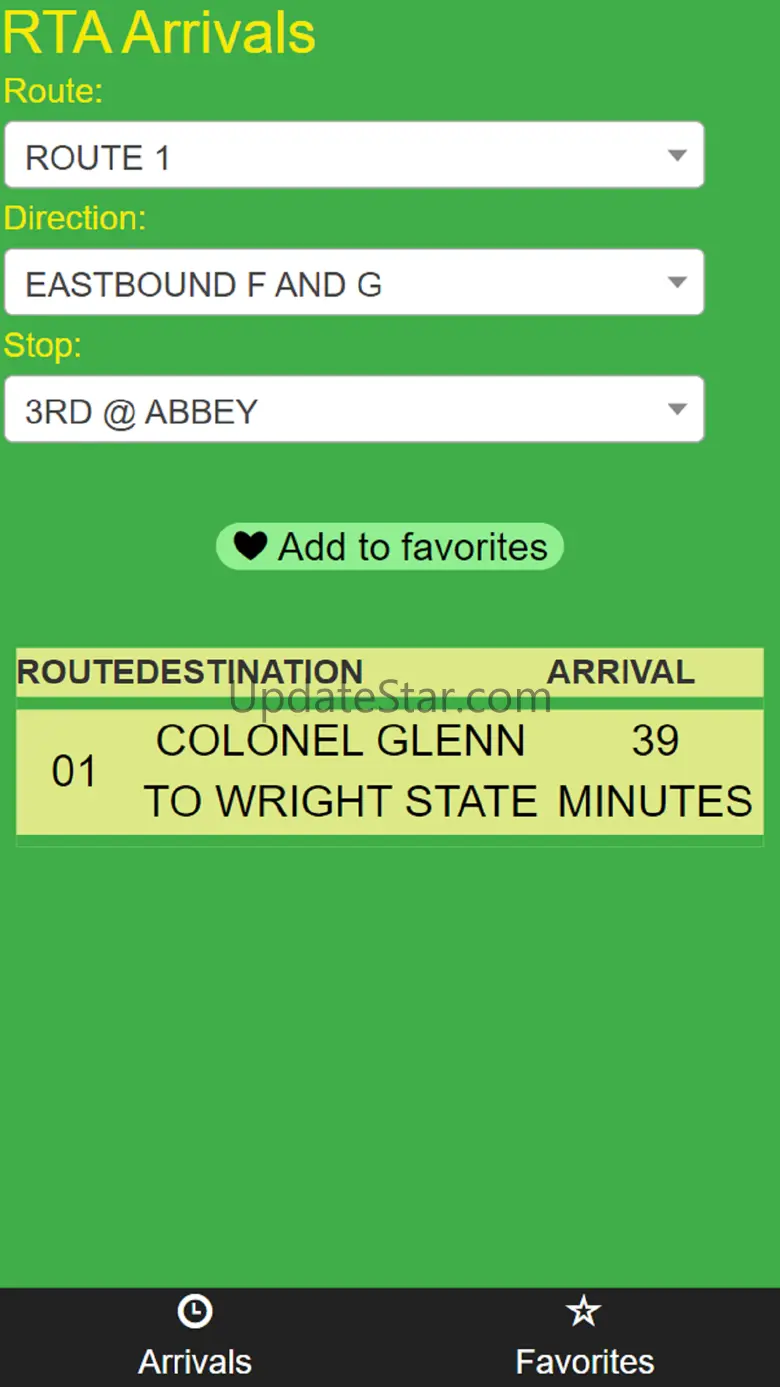 Dayton RTA Bus Tracker 2.1