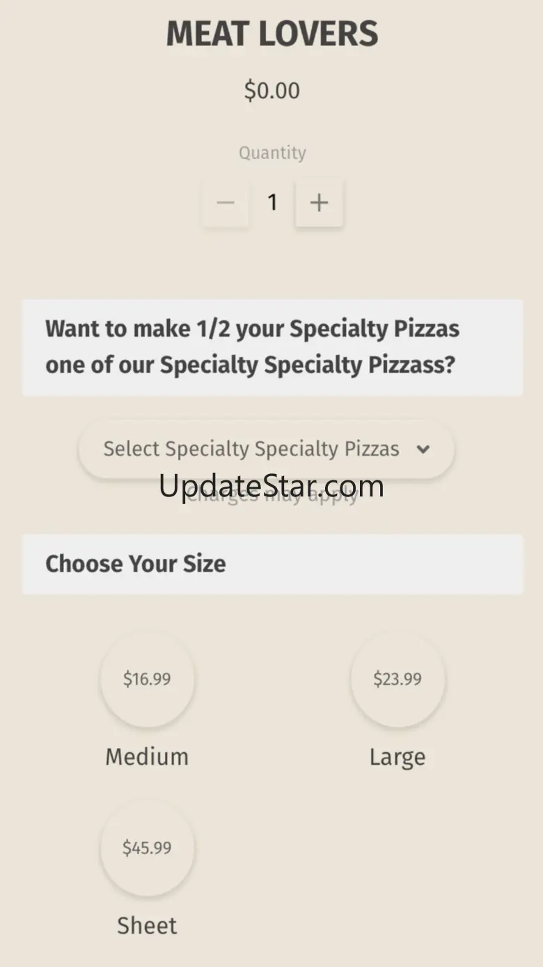 My Original Italian Pizza 10.1