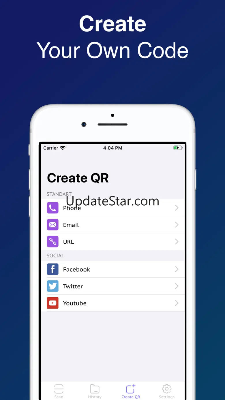 Powerscanner: QR Code Scanner 0.9