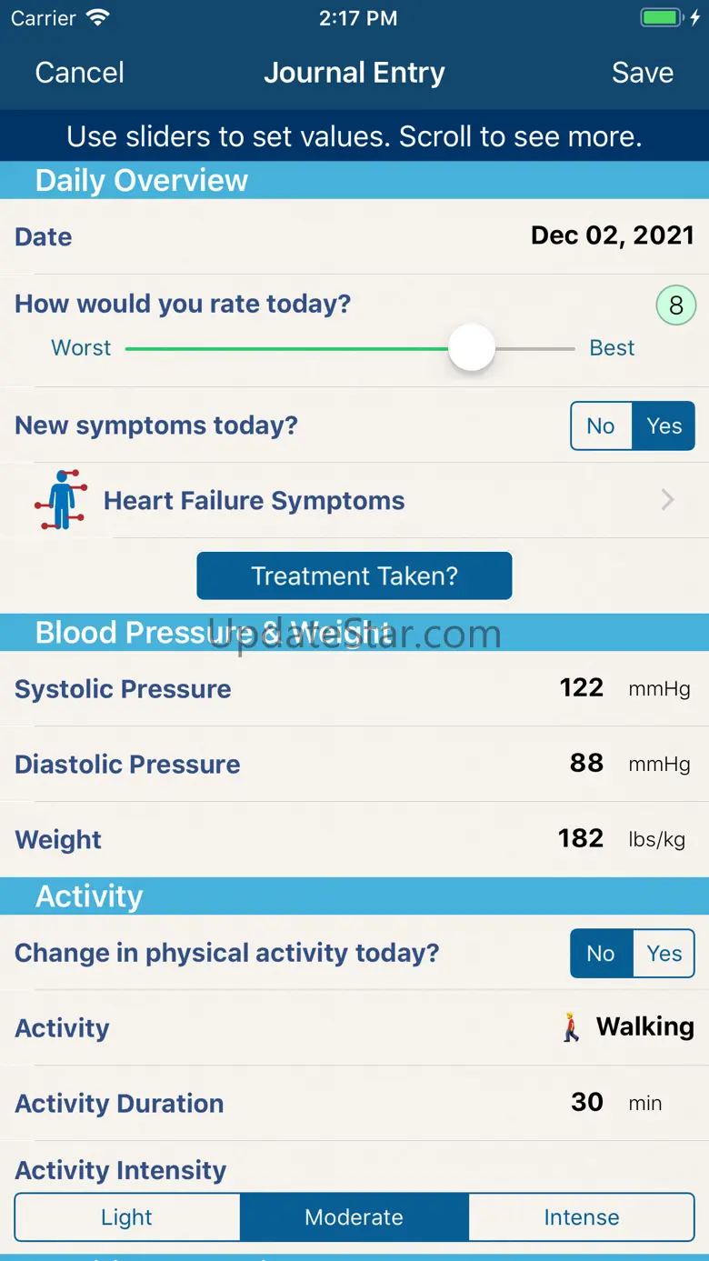 Heart Failure Manager 11.0.3