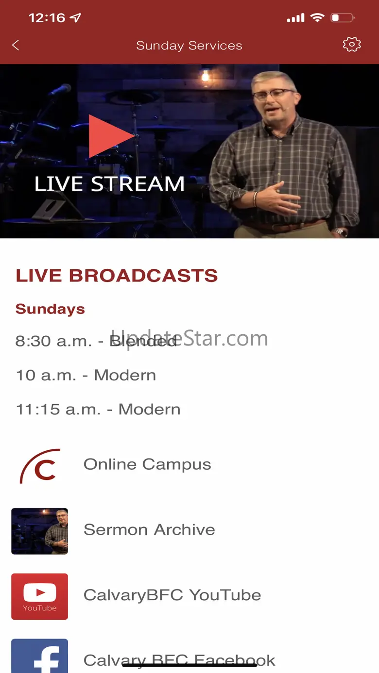 Calvary Bible Fellowship PA 1.0.19
