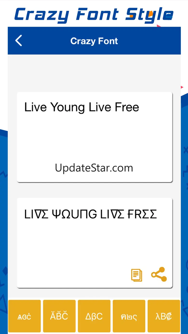 Crazy Font Style 1.0