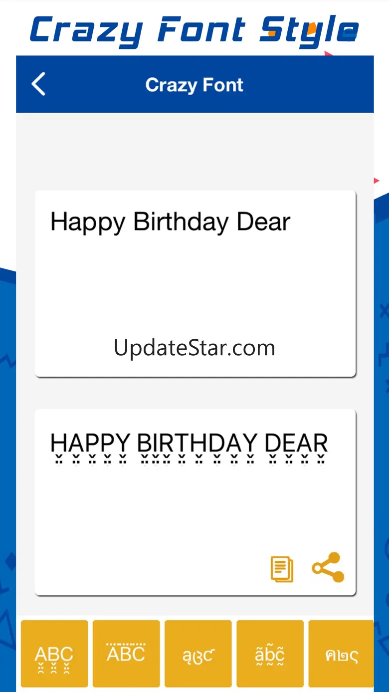 Crazy Font Style 1.0
