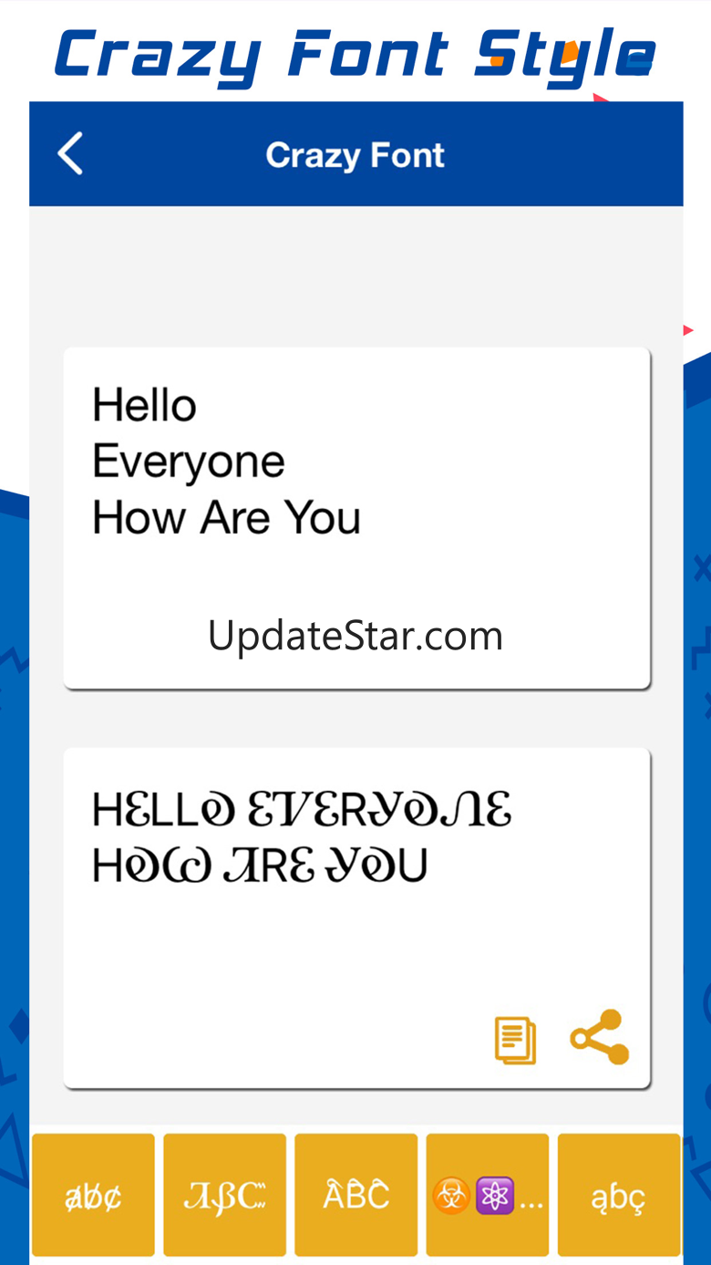 Crazy Font Style 1.0