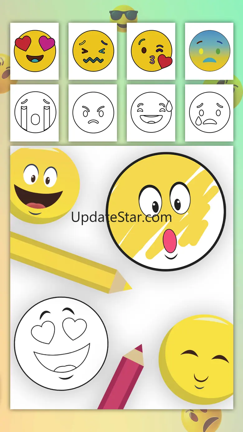 My Emoji coloring book game 3