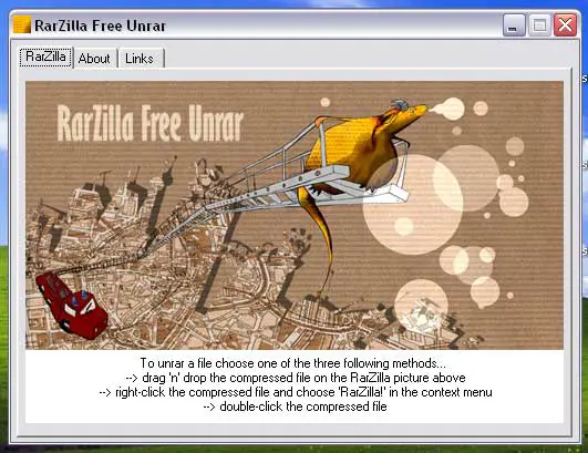 RarZilla Free Unrar 7.00