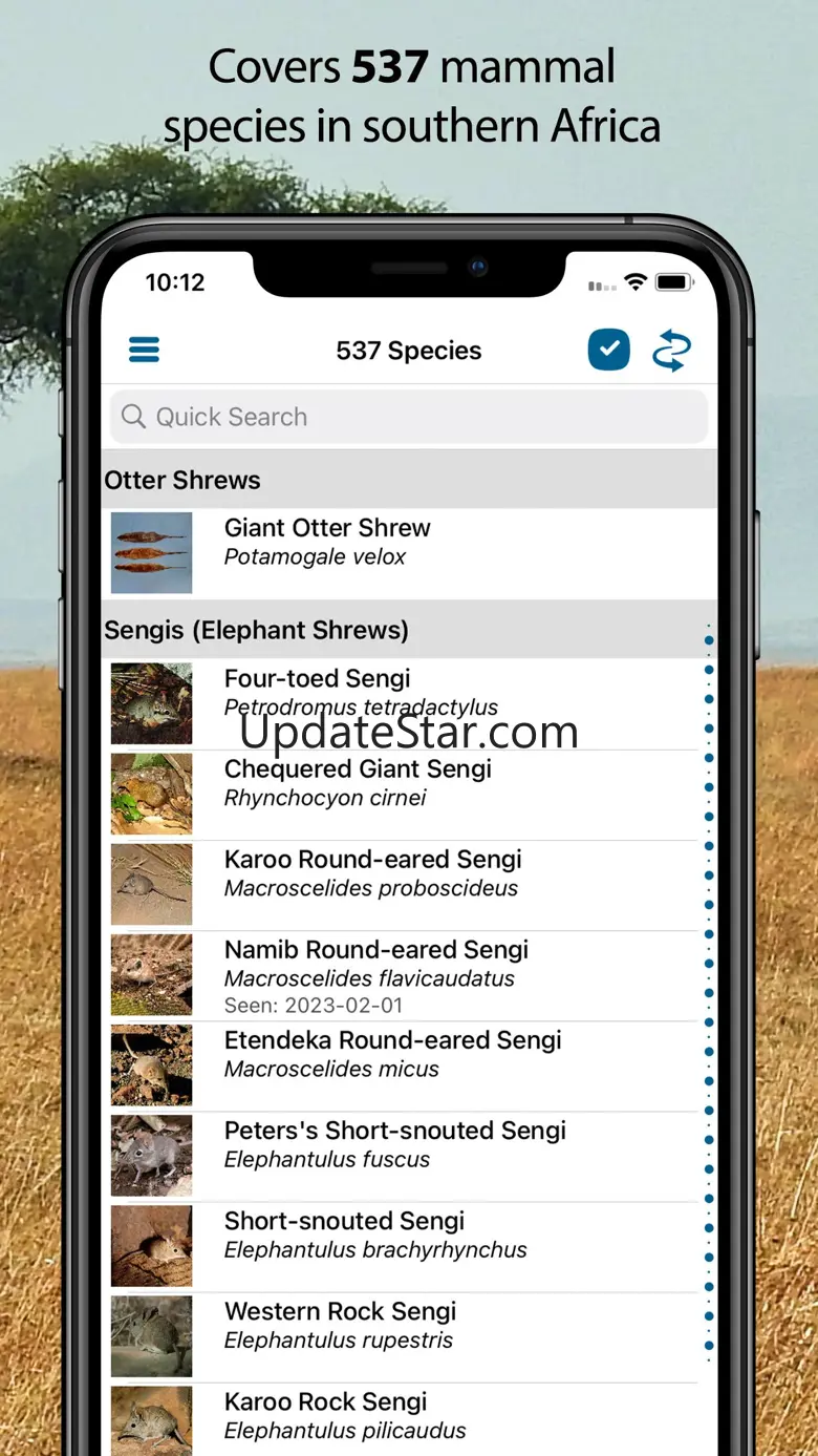 Stuarts' SA Mammals 1.1.2