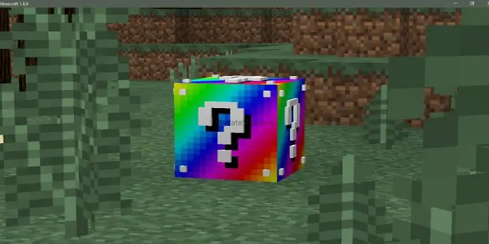 Lucky Block Mod for MCPE 4.4.1
