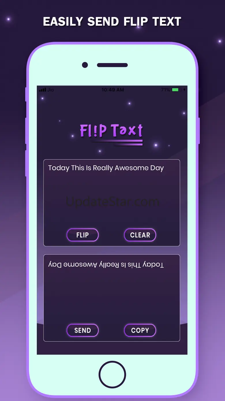 Flip Text Style - Upside Down 1.0