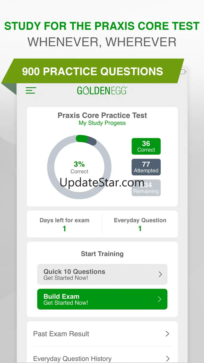 Praxis Core Practice Test 1.0
