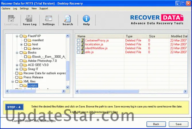 Recover Data for NTFS 3.0