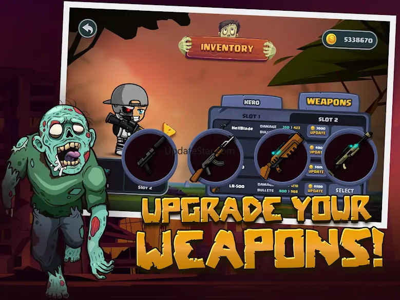Zombie War | Shooter Game 2D 1.2.2