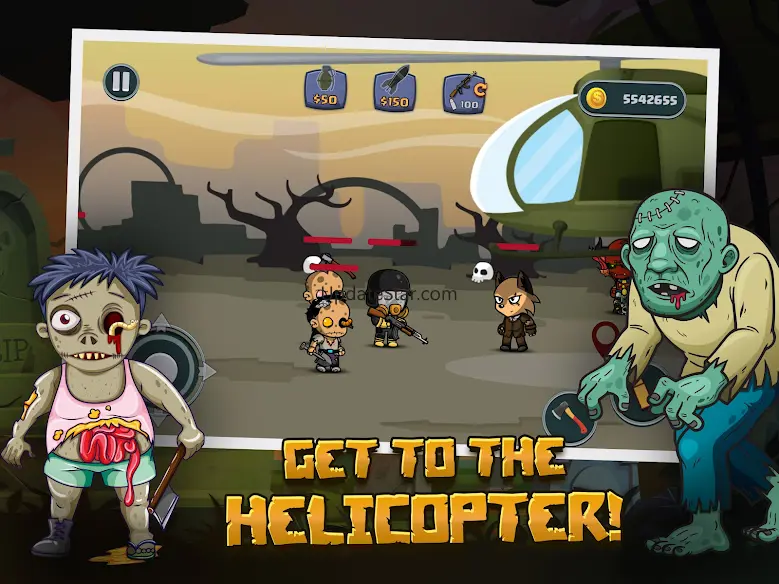 Zombie War | Shooter Game 2D 1.2.2