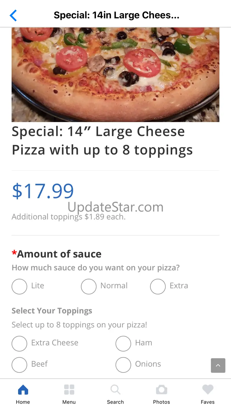 Sam's Pizza 1.1
