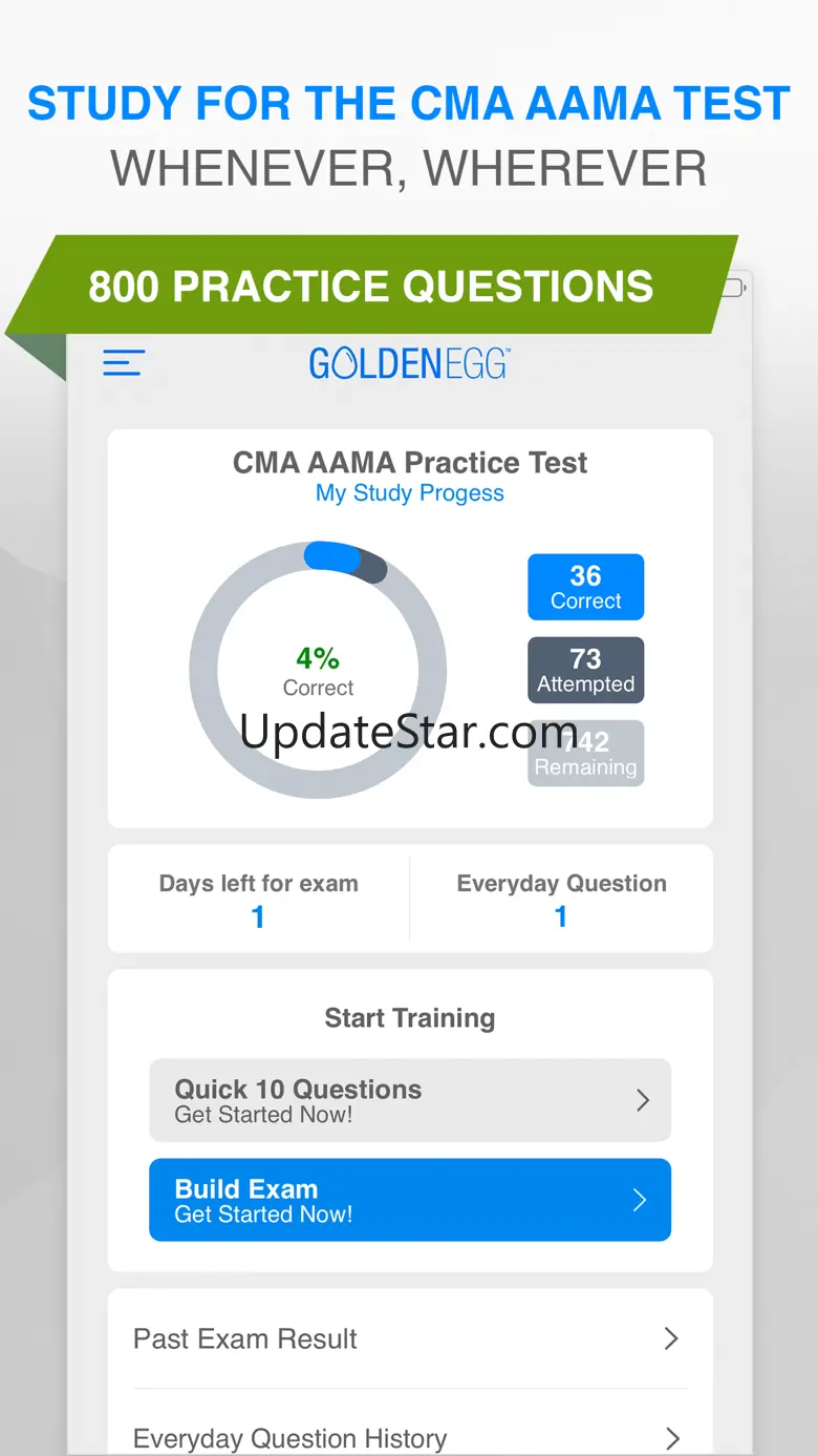 CMA AAMA Practice Test 1.1
