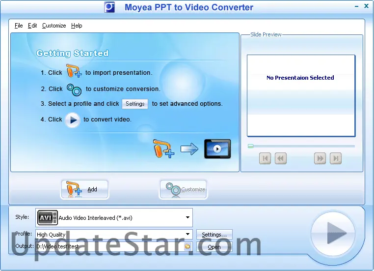 Moyea PPT to Video Converter 2.8.0.6
