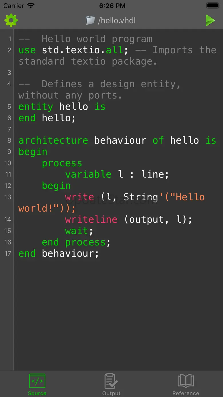 VHDL Compiler 2.2.1